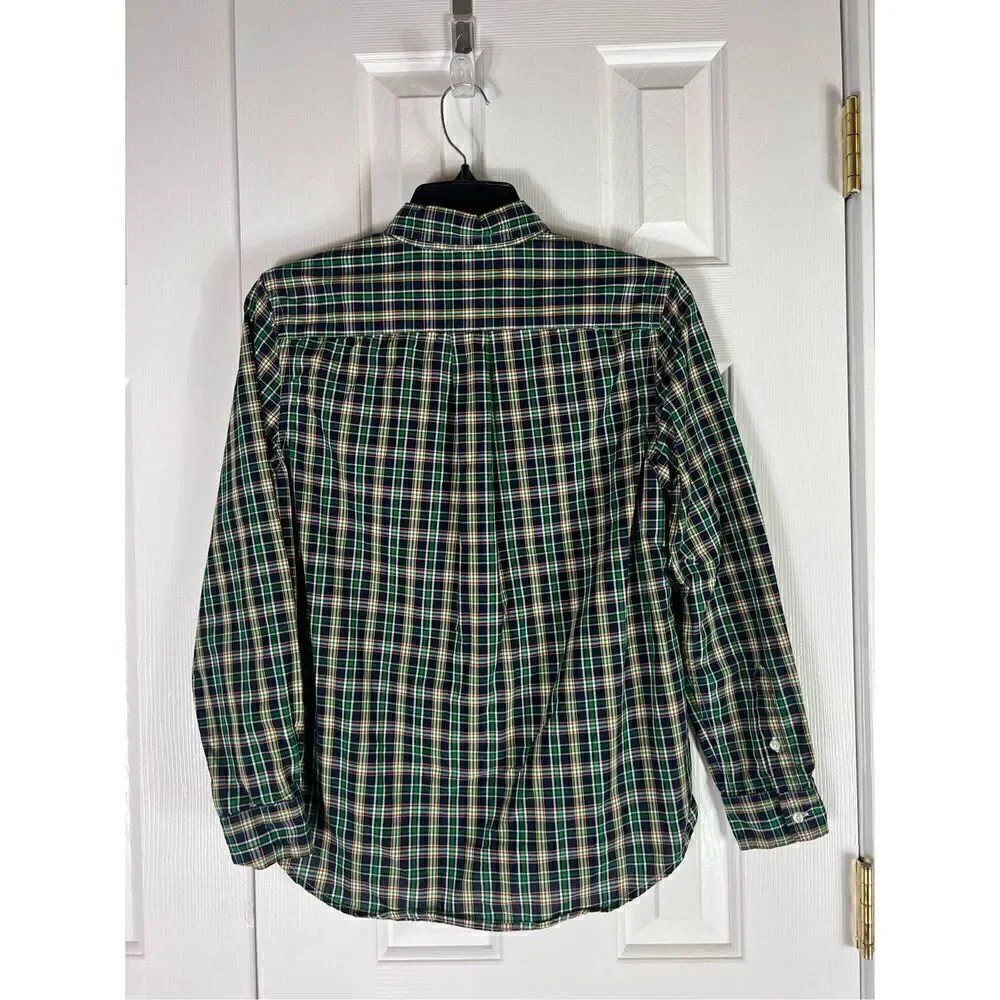 Ralph Lauren Polo Boys Natural Stretch Shirt Size L 14/16